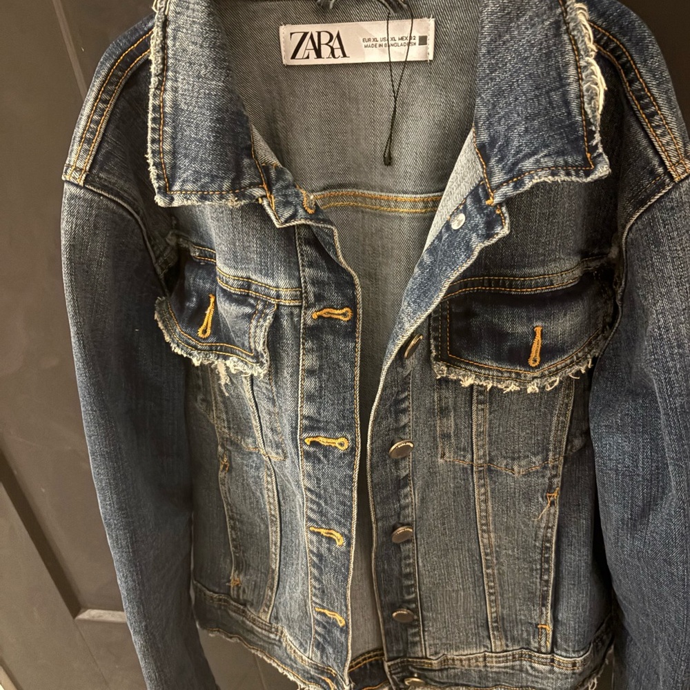 Zara Indigo Denim Jacket